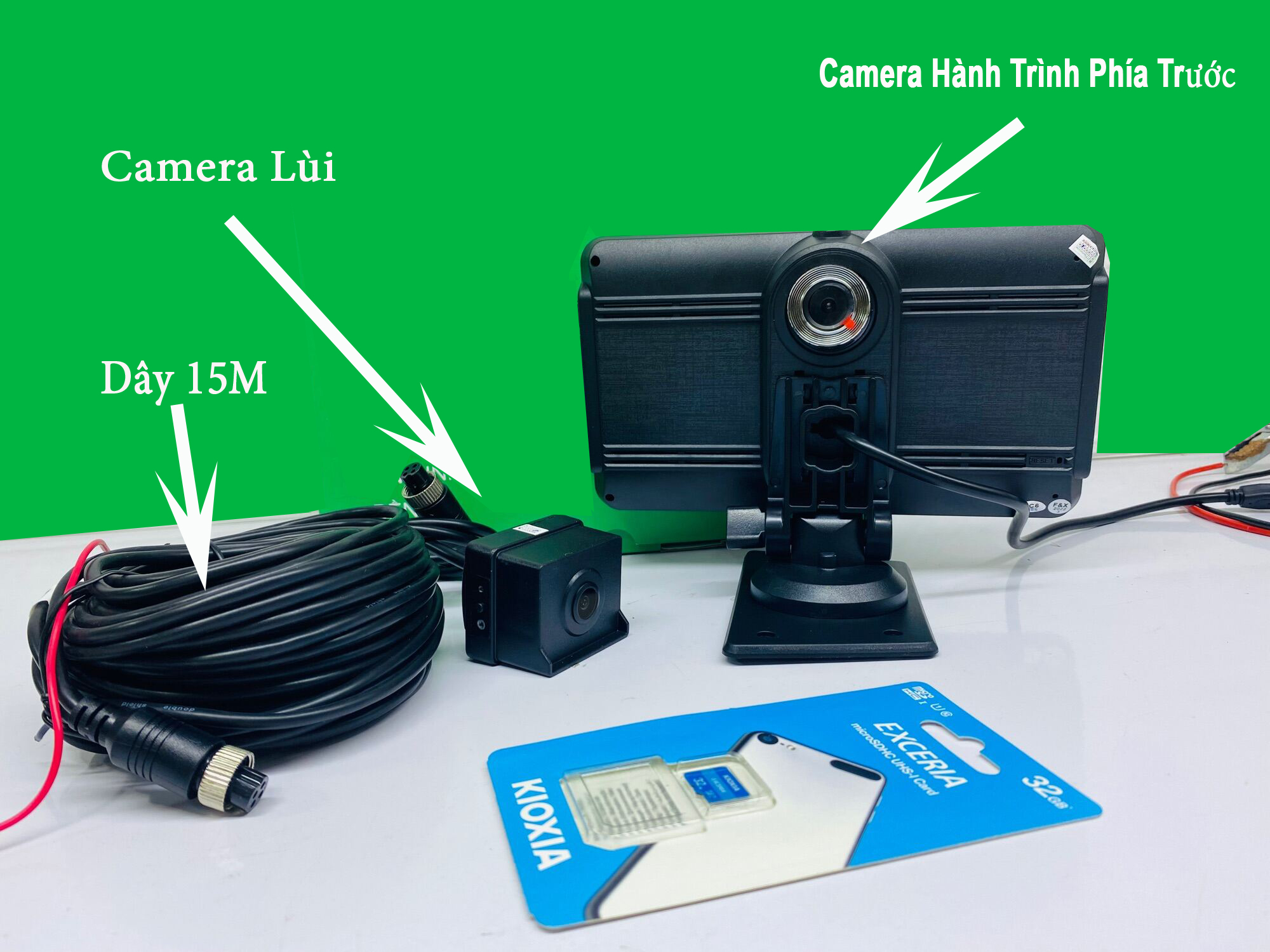 Ghi hình 2 kênh, chất lượng hình ảnh siêu nét.