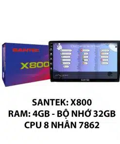 Camera lùi xe tải 12V-24V SanTek X800